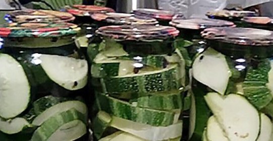 Маринованные кабачки