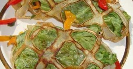 Блины с овощами Шаурма-блин