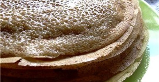 Блинчики из гречневой муки