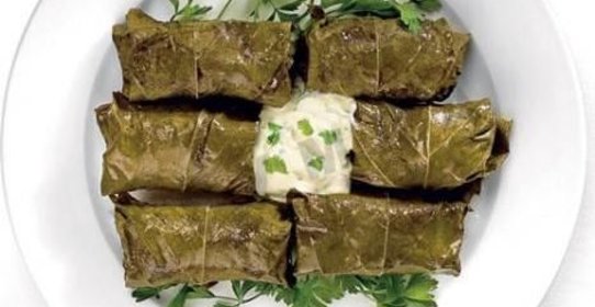 Голубцы из виноградных листьев по-еврейски
