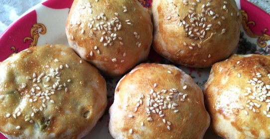 Самса с мясом и картошкой