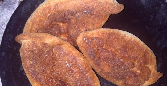 Пирожки с фаршем и картошкой