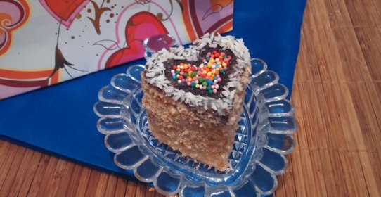 Мини-пирожное Валентинка