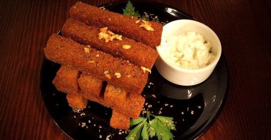 Чесночные гренки