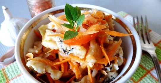 Хе из щуки с овощами