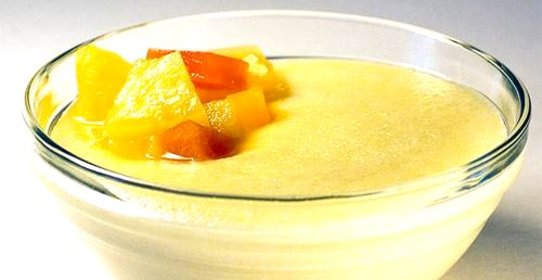 Манная каша простая