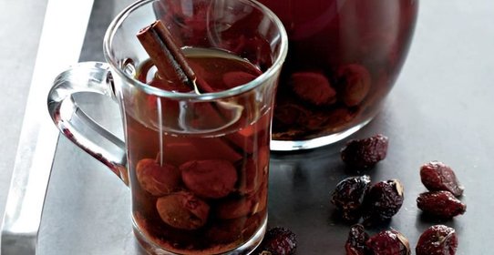 Компот из сухого шиповника