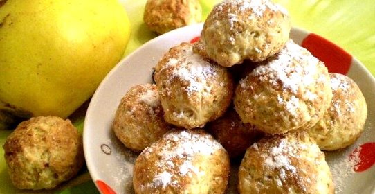 Печенье с айвой