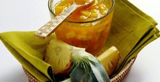 Ананасовое варенье из ананасов