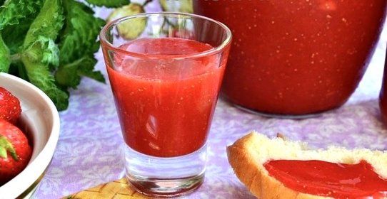 Варенье из клубники без варки