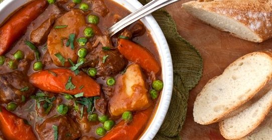 Мясное рагу с картошкой