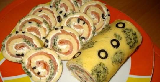 Закусочный рулет Тигровый