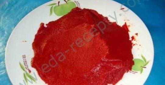 домашняя томатная паста на зиму