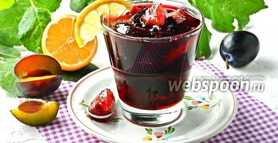 Варенье из слив с лимоном