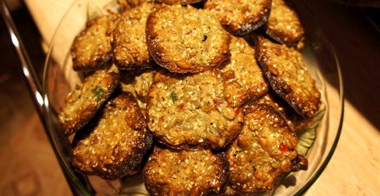 Печенье без муки с семечками и сухофруктами