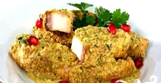 Рыба под соусом сациви