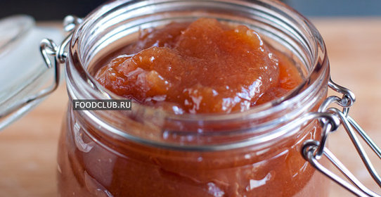 Грушевый джем с ванилью