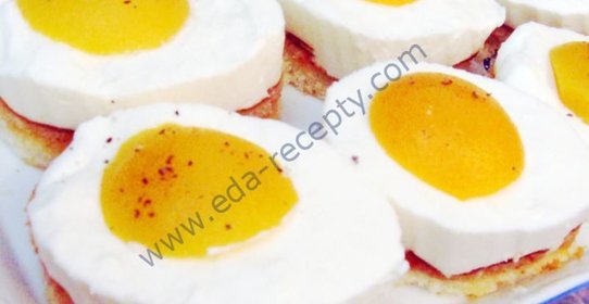 Пирожное Бутерброд с яйцом