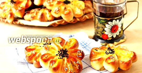 Пирожки-цветочки
