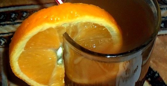 Компот из сухофруктов и цитрусовых