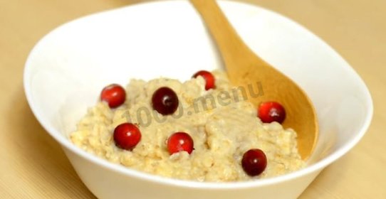 Геркулесовая каша на воде