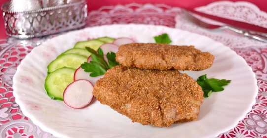 Отбивные из свиного фарша