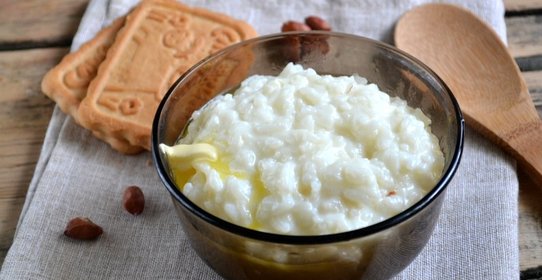 Каша рисовая молочная