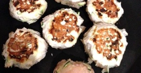 Котлеты из куриного филе с цукини