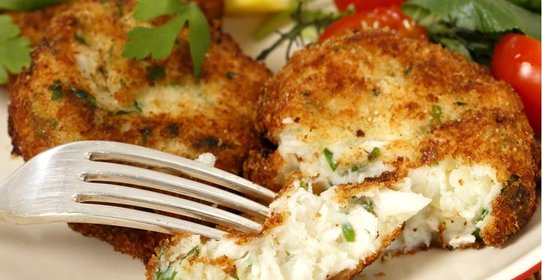 Рыбные котлеты из фарша