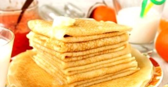 Блинчики на сыворотке без яиц