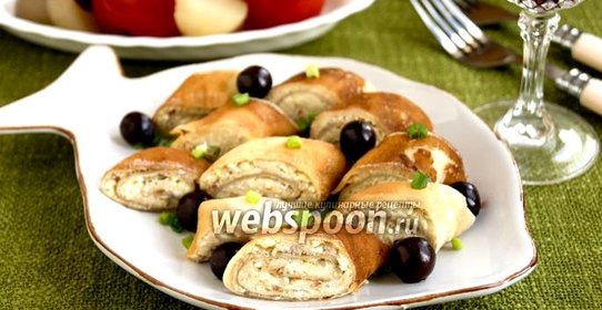 Блины с сельдью