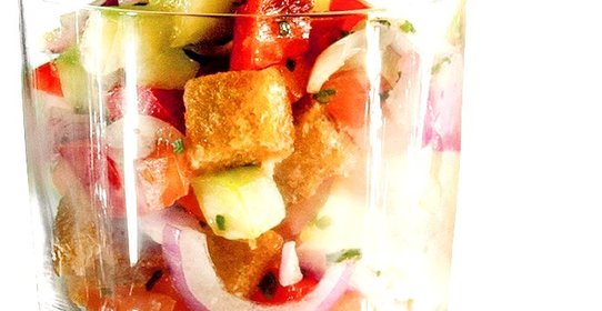 Хлебный салат