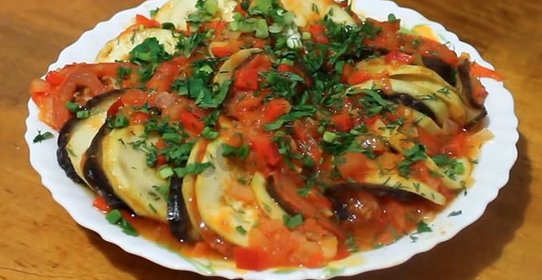 Рататуй классический в мультиварке