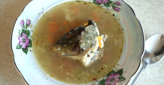 Уха из рыбьих голов