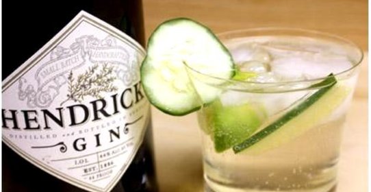 Огуречный джин-тоник
