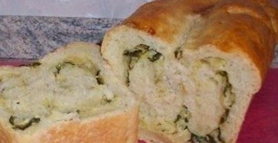 Хлеб с зеленью