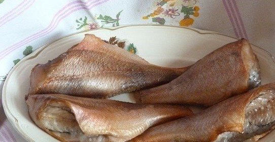 Копченый морской окунь