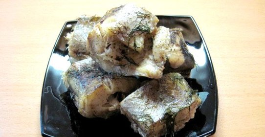 Минтай в фольге