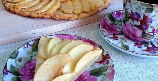 Яблочный пирог маман Бланк