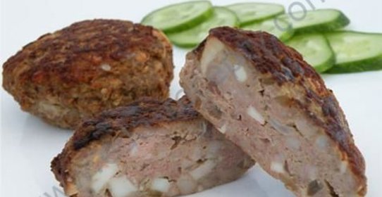 Биточки говяжьи по-белорусски