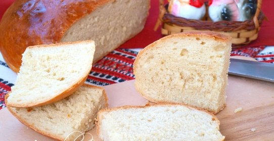 Пшеничный хлеб в духовке