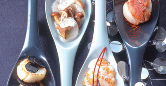 Морские гребешки ассорти