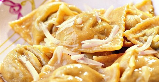 Равиоли со шпинатом