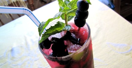 Черничный Мохито