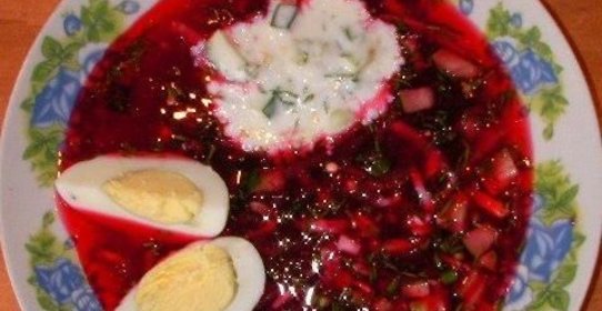 Холодный свекольник