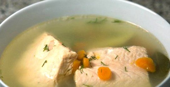 Уха из лосося