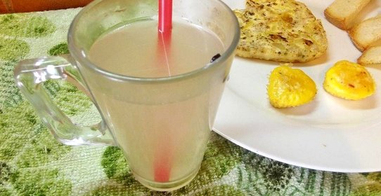 Пряный имбирный компот