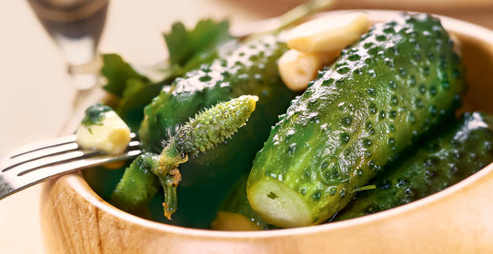 Малосольные огурцы