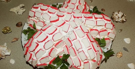 Салат Морская звезда