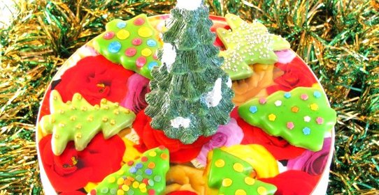 Печенье «Новогодние Елочки»